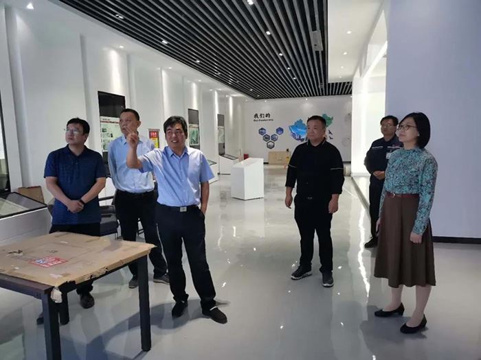 District Chief Liu Hongfeng goes to Wanxin electric for investigation